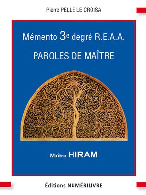 cover image of Mémento 3e degré R.E.A.A.